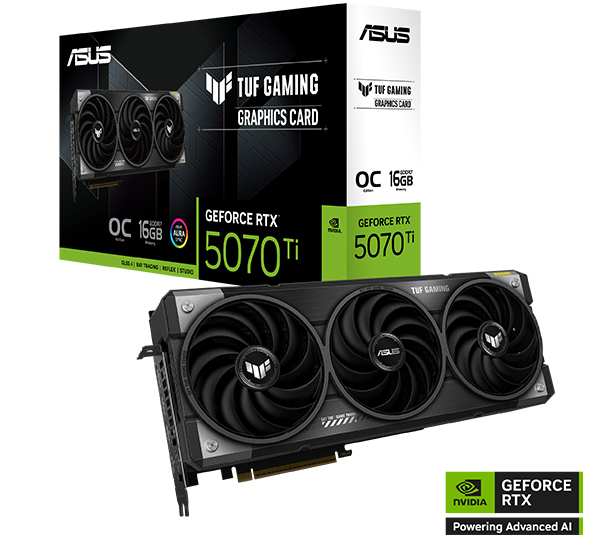 【新品未開封】 ASUS TUF RTX 5070 Ti 16GB OC ASUS TUF Gaming GeForce RTX 5070 Ti 16GB OC Graphics Card (TUF