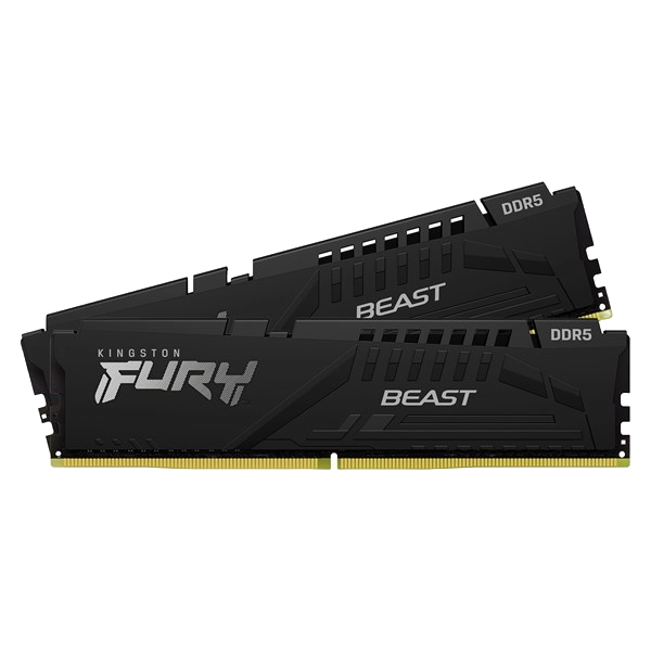 Kingston FURY Beast 32GB DDR5 Desktop Memory Kit in Black, 2 x