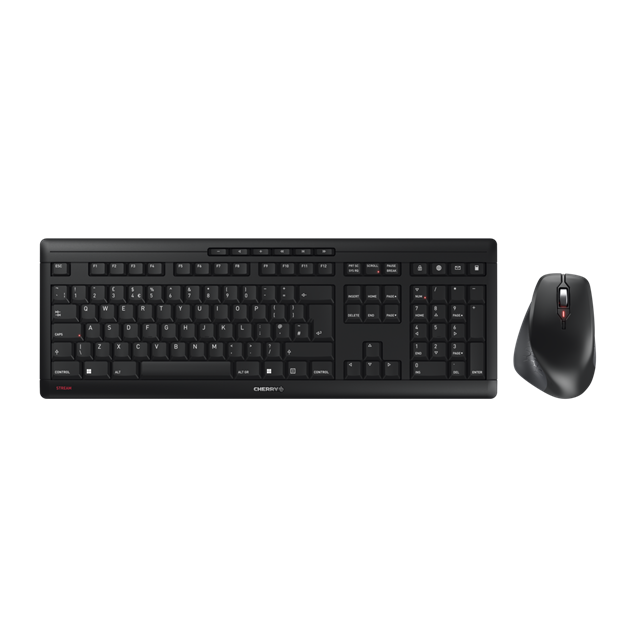 CHERRY STREAM DESKTOP COMFORT Wireless Keyboard and Mouse