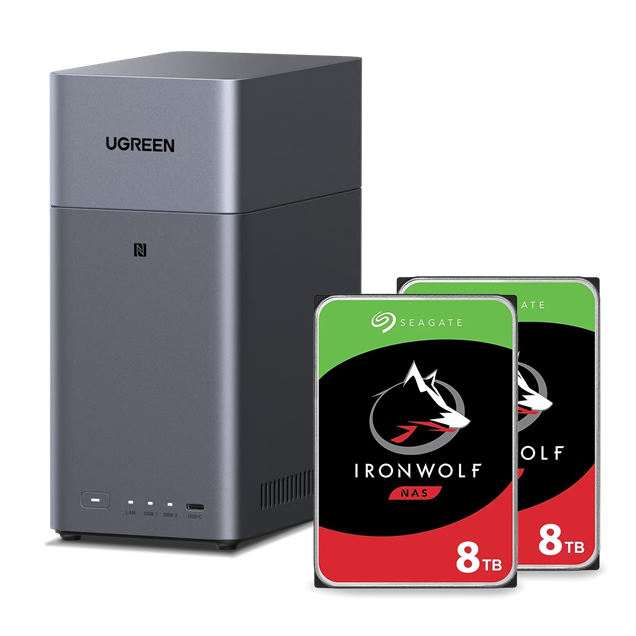 Ugreen NASync DH2300 2-Bay NAS - 16TB