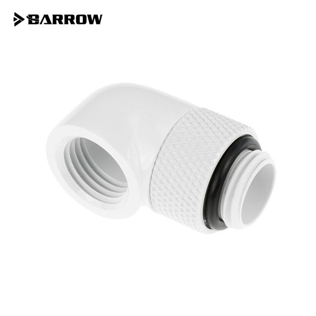 Barrow G1/4 Male Rotary to 90 Degree Rotary Female Angle - White