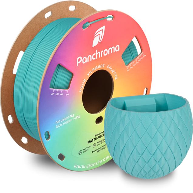 Panchroma PLA 3D Filament Matte Arctic Teal