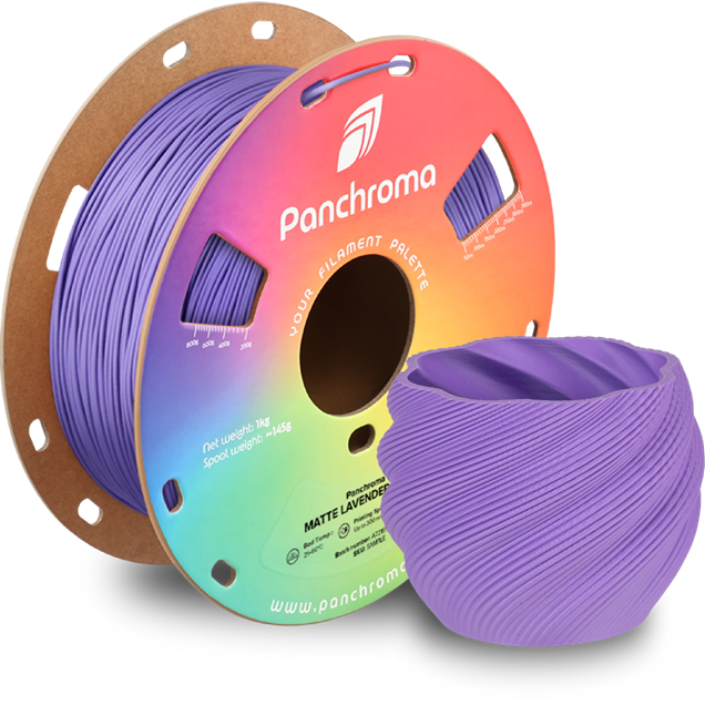 Panchroma PLA 3D Filament Matte Lavender Purple