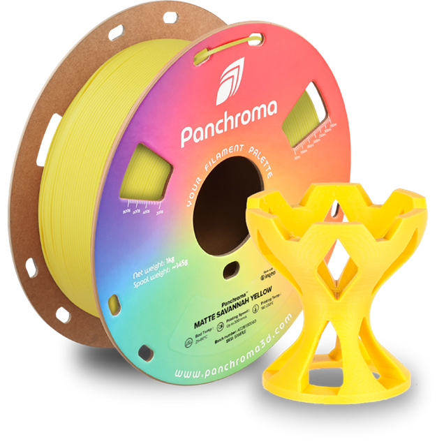 Panchroma PLA 3D Filament Matte Savannah Yellow