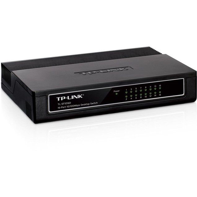 TP-Link TL-SF1016D 16-Port Desktop Switch 