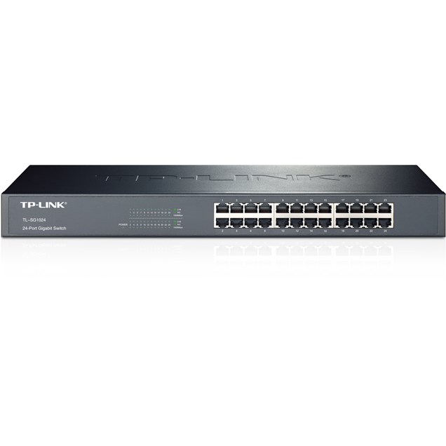 TP-Link TL-SG1024 24-Port Gigabit Rackmount Switch 