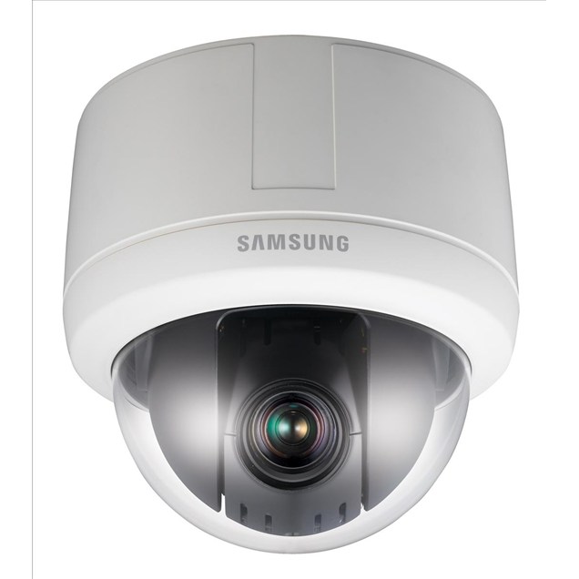 Samsung Techwin SNP-3120 (1/4 inch) IP 12x Zoom Compact PTZ Dome Camera WDR PoE+