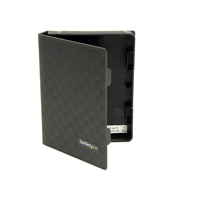 StarTech.com 2.5 inch Anti-Static Hard Drive Protector Case - (Black)