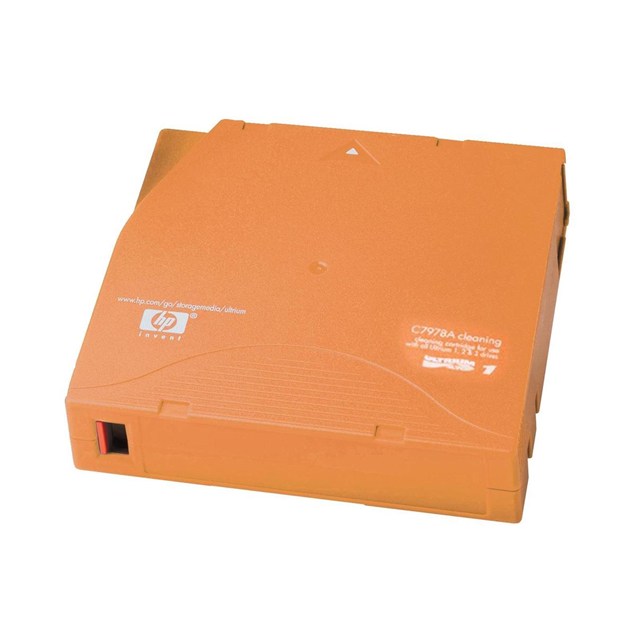HP LTO Ultrium (15 to 50 Cleanings) Cleaning Tape Cartridge (Orange)