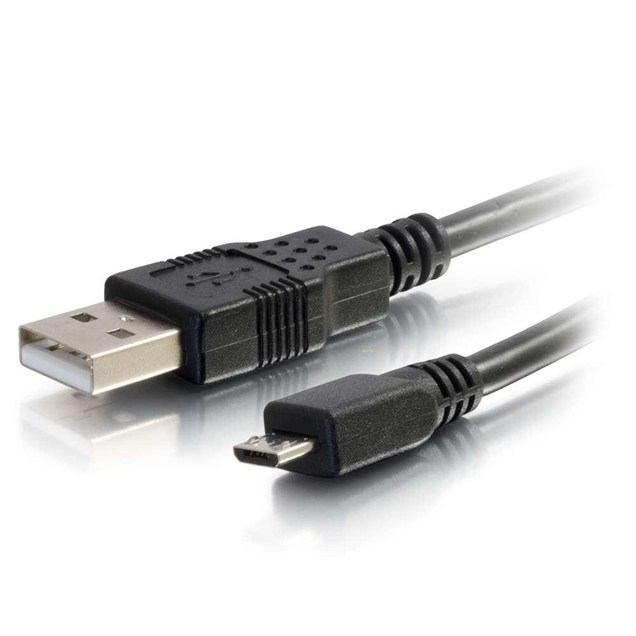 C2G (3m) USB 2.0 Type A (Male) to Type Micro-B (Male) Cable