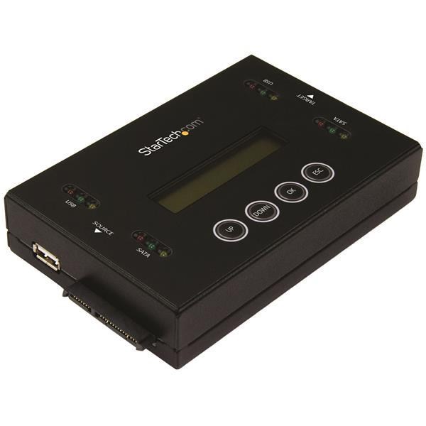 StarTech.com Drive Duplicator and Eraser for USB Flash Drives and 2.5 / 3.5 inch SATA Drives
