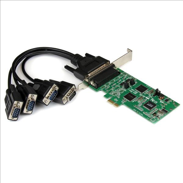 StarTech 4 Port PCI Express PCIe Serial Combo Card