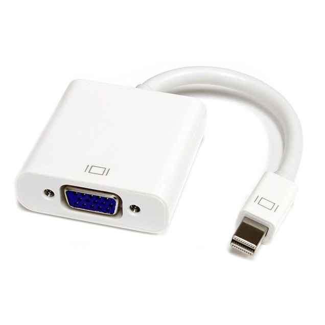 StarTech.com Mini DisplayPort to VGA Video Adaptor Converter - White