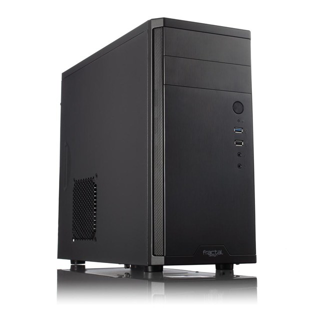 Fractal Core 1100 Mid Tower Case - Black 