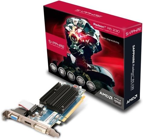 Sapphire Radeon R5 230 2GB Graphics Card