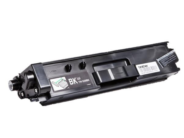 Brother TN-329BK (Yield: 6,000 Pages) Black Toner Cartridge