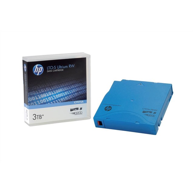 HP (1.5/3TB) 2:1 Compression 846m 280MB/s LTO-5 RW Ultrium Data Tape Cartridge (Blue)
