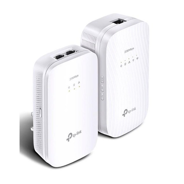 TP-Link AV2000 TL-WPA9610 2000Mbps Gigabit Powerline AC Wi-Fi Kit (White)