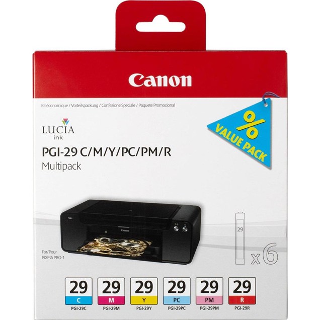 Canon PGI-29 (Colour) Ink Cartridges (Multipack)