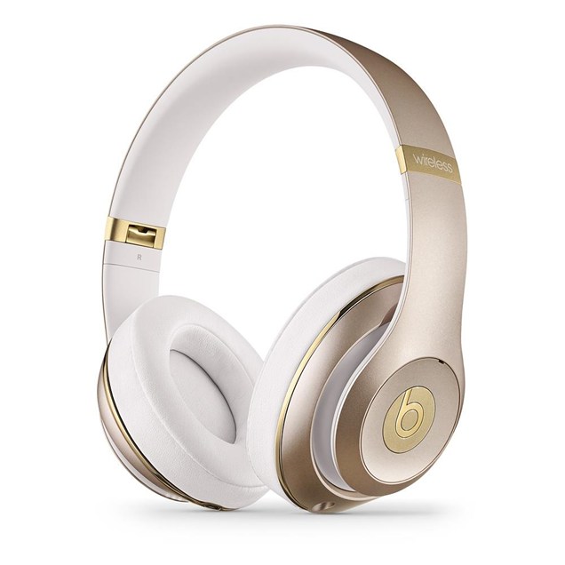 Apple Beats Studio Over-Ear Noise-Cancelling Wireless Headphones (Gold)