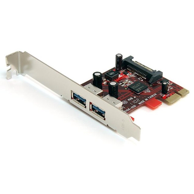 StarTech.com 2 Port SuperSpeed USB 3.0 PCI Express Card with SATA Power