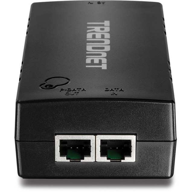TRENDnet TPE-115I 10/100/1000Mbps Power over Ethernet Plus (PoE+) Injector Black (V1.0R)
