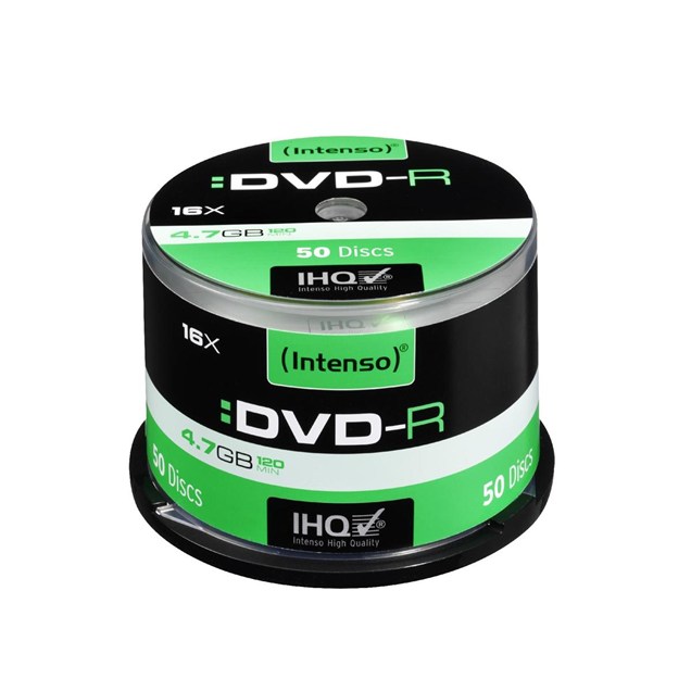 Intenso DVD-R 16x 50pk Spindle
