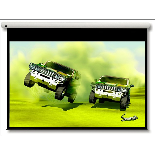 Optoma Panoview DE-9092EGA 92 inch Motorised 16:9 Electric Drop Down Projection Screen