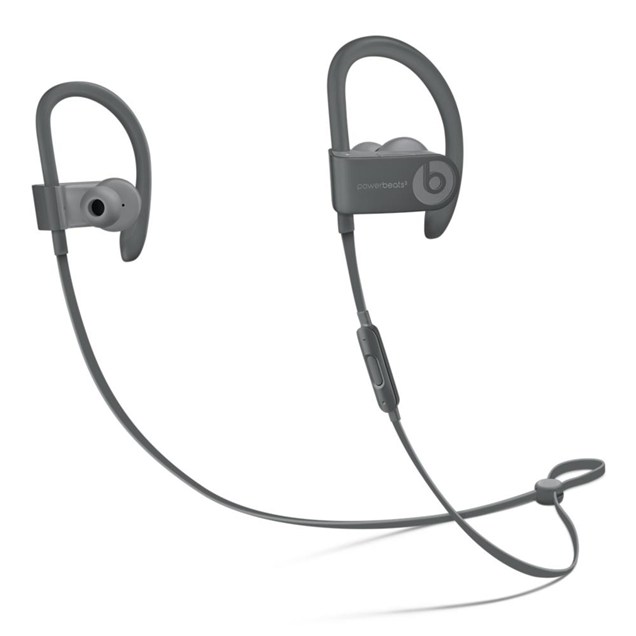 Apple PowerBeats3 Wireless In-Ear Earphones (Asphalt Grey) - Neighborhood Collection