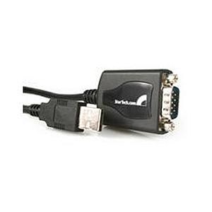StarTech.com (30cm) USB to RS232 Serial DB9 Adaptor Cable with COM Retention