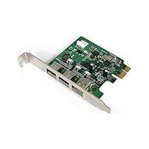 StarTech 3 Port PCI Express 1394 FireWire Adaptor Card FireWire Adaptor