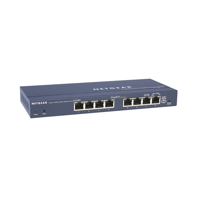 Netgear GS108T 8-Port Gigabit Desktop Switch 