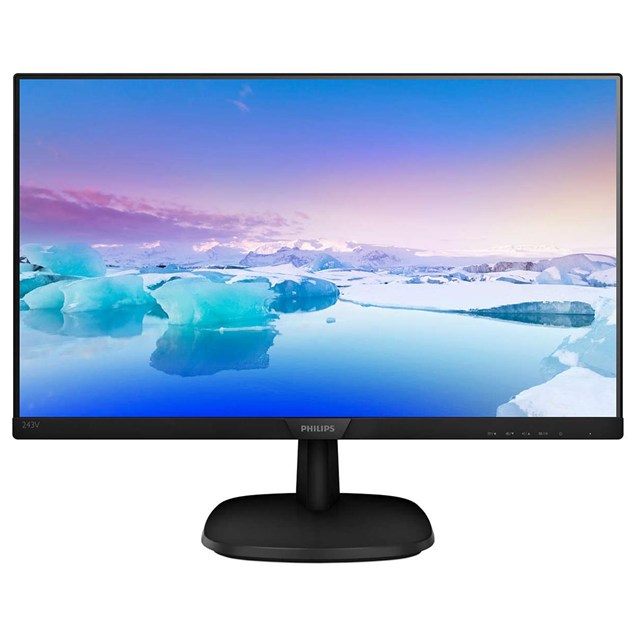 Philips 243V7QDAB 24" Full HD Monitor - IPS, 75Hz, 5ms, Speakers, HDMI