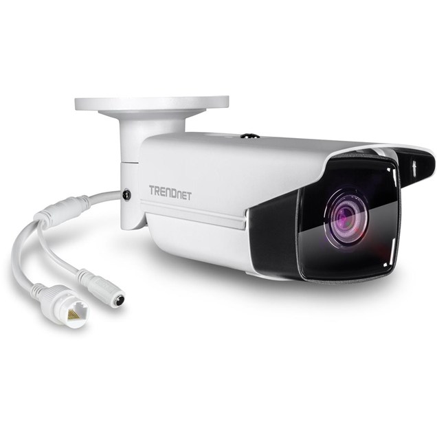 TRENDnet (5MP) IR Network Camera HD H.265 WDR PoE Enhanced Day/Night Indoor/Outdoor (White) V1.0R