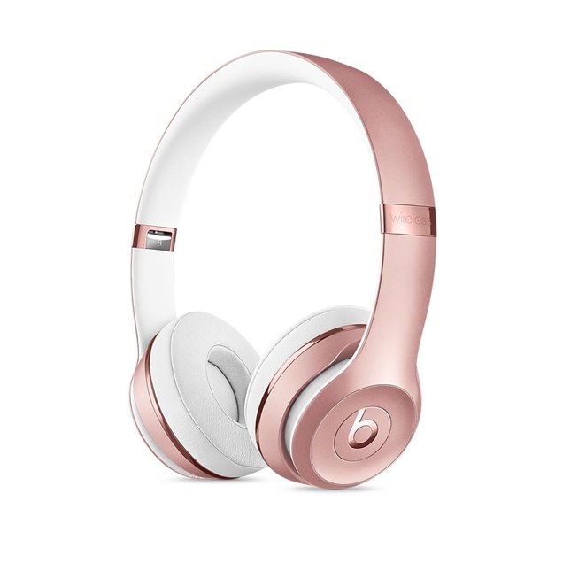 Beats Solo3 On-Ear Wireless Headphones (Rose Gold)
