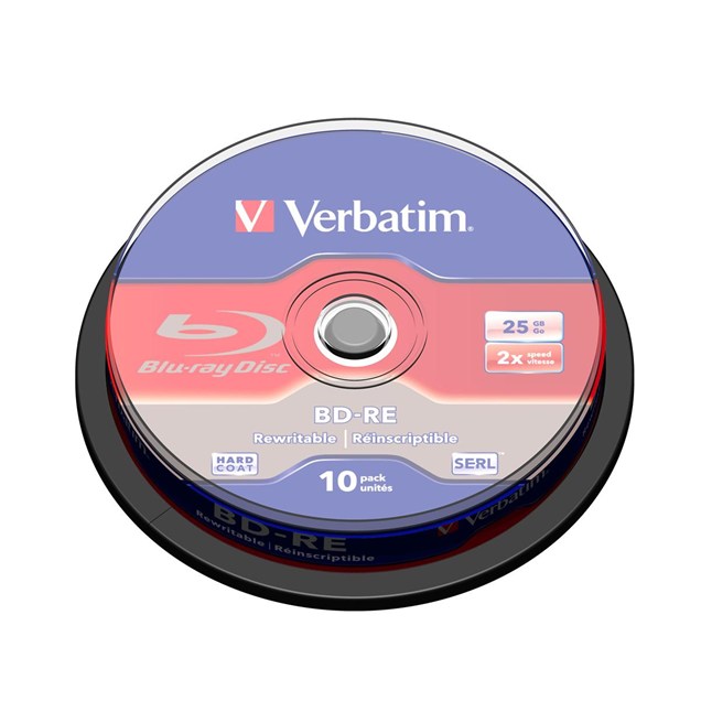 Verbatim BD-RE SL 25GB 2x Spindle