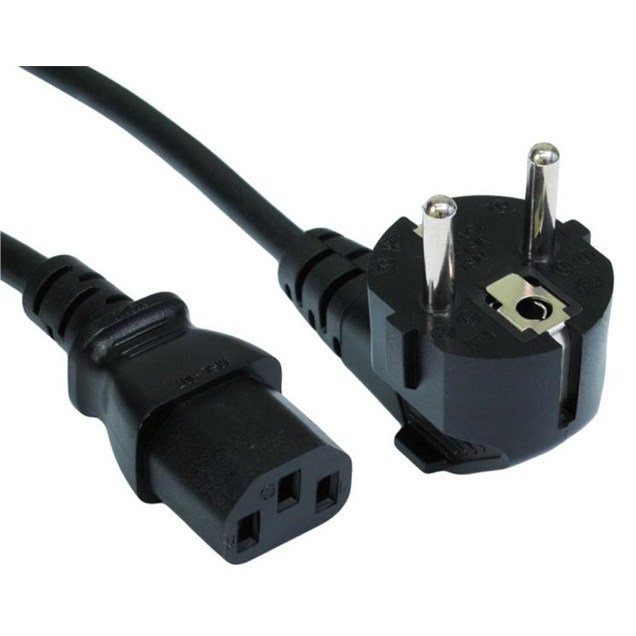 Cables Direct (1.8m) Euro Mains Leads to IEC (C13)