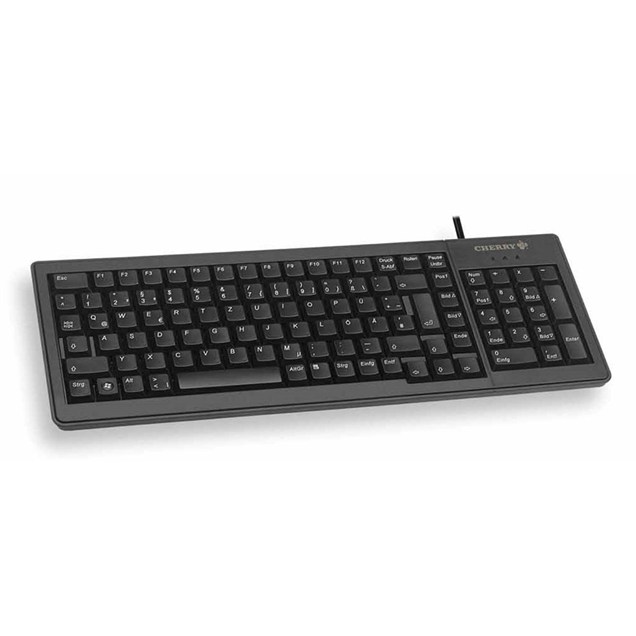 CHERRY Compact XS Complete G84-5200 USB Keyboard - Black