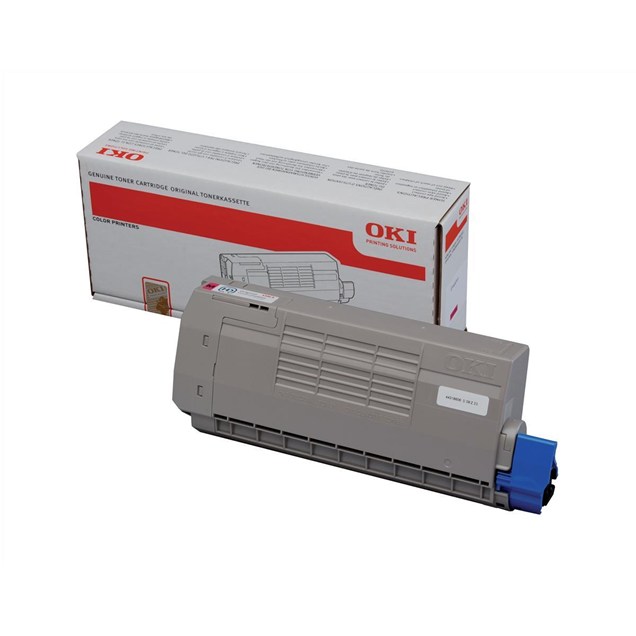 OKI 44318606 (Yield: 11,500 Pages) Magenta Toner Cartridge