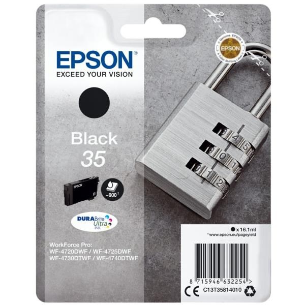 Epson Padlock 35 (16.1 ml) DURABrite Ultra Black Ink Cartridge