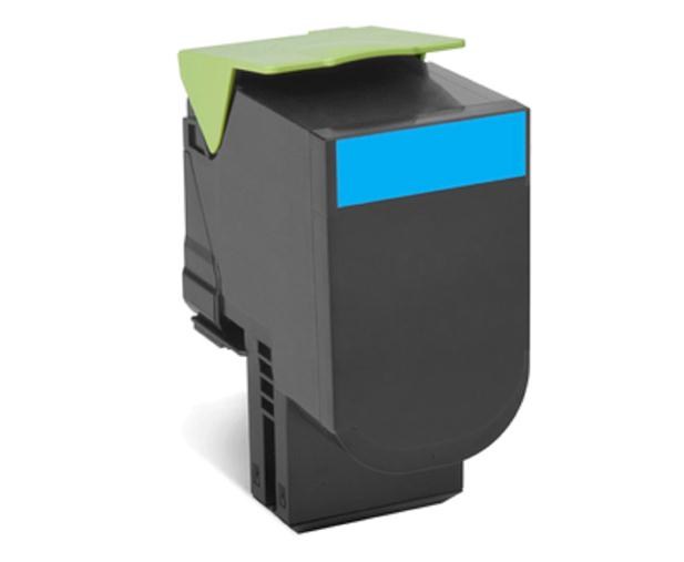 Lexmark Return Program 702HC (High Yield: 3,000 Pages) Cyan Toner Cartridge