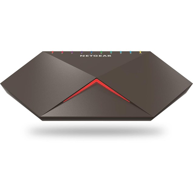 Netgear Nighthawk Pro Gaming SX10 8-Port Gigabit Desktop Switch 