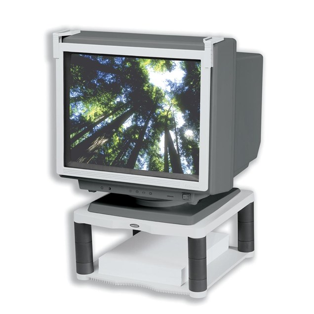Fellowes Premium Monitor Riser (Platinum) for 21 inch CRT or TFT Monitor