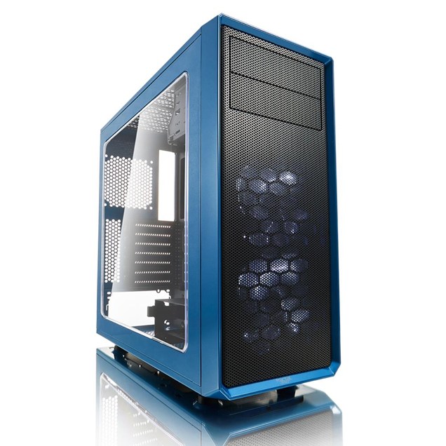 Fractal Focus G Mid Tower Gaming Case - Blue 