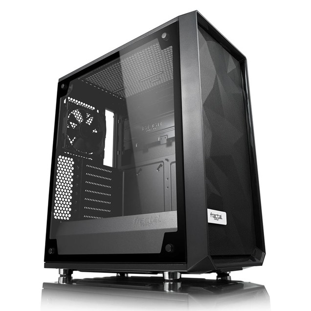 Fractal Design Meshify C - TG Full Tower Case - Black 