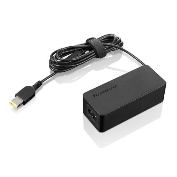 Lenovo 65W AC Power Adaptor with Slim Tip (Black) for ThinkPad Notebooks