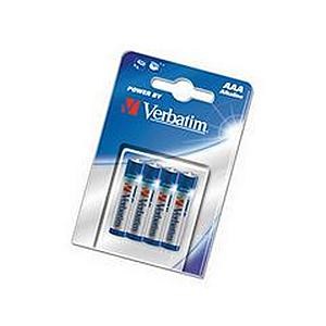 Verbatim AAA Alkaline Batteries 1.5V