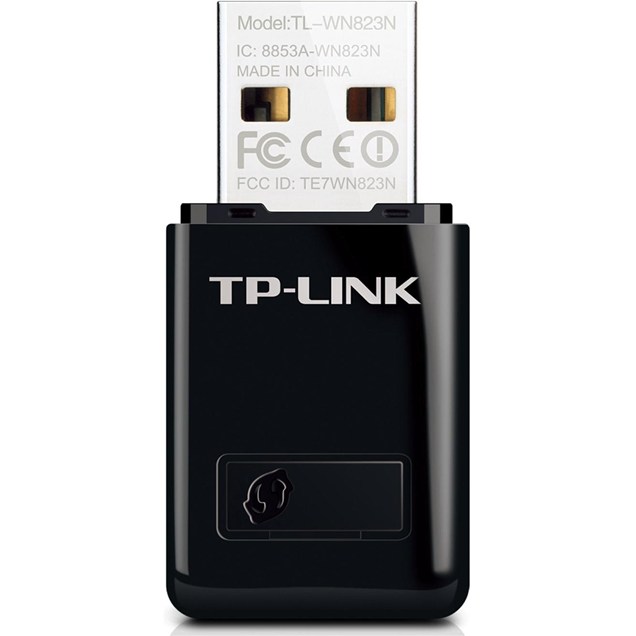 TP-Link TL-WN823N 300Mbps Wi-Fi 4 USB Adapter 