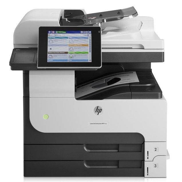 HP LaserJet Enterprise M725dn (A3) Mono Laser Multifunction Networked Printer (Print/Copy/Scan) 1GB 20.3cm LCD Touchscreen 41ppm (Mono) 200,000 (MDC)
