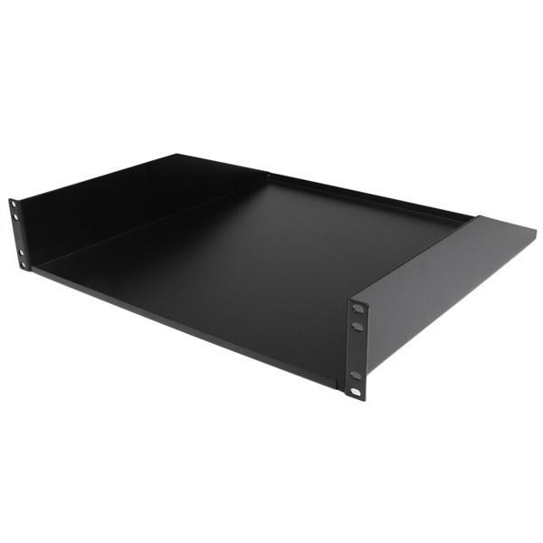 StarTech 1U Rack Mount Cantilever Shelf Heavy Duty Fixed Server Rack Cabinet Shelf 